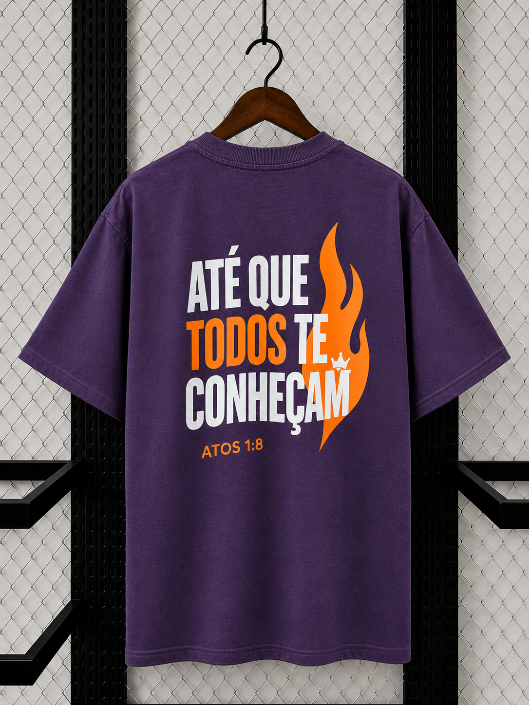Camiseta Oversized Até Que Todos Te Conheçam