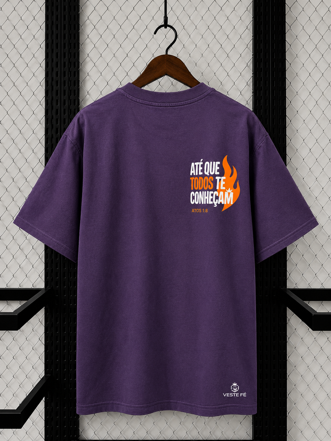 Camiseta Oversized Até Que Todos Te Conheçam