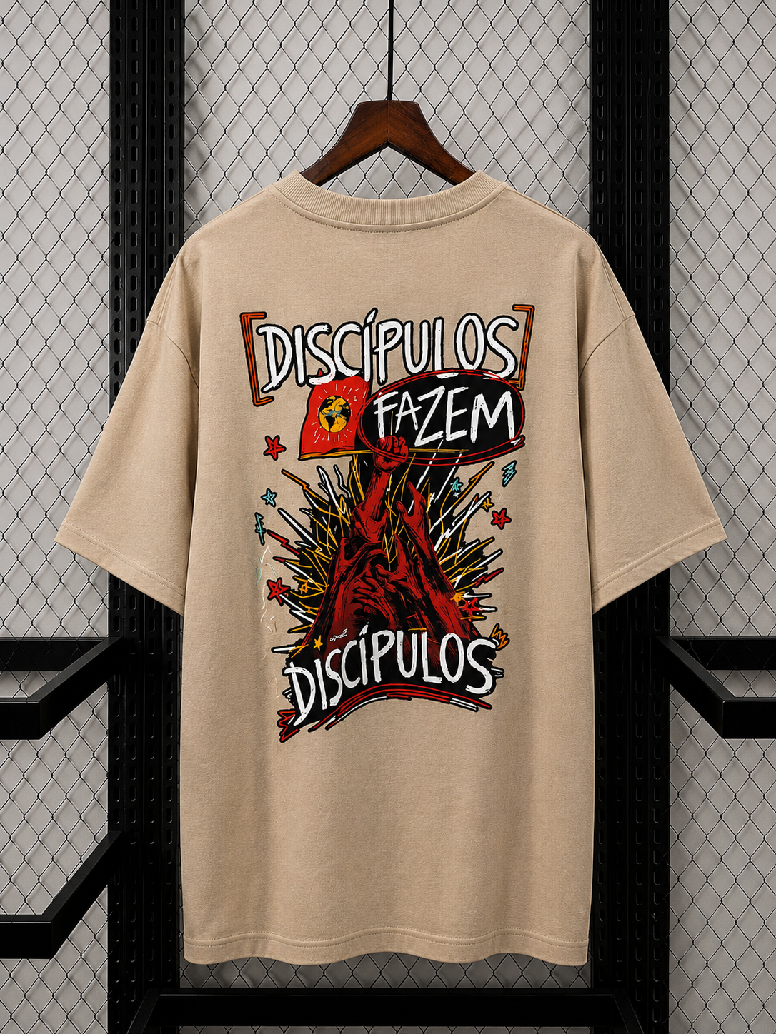 Camiseta Oversized Discípulos Fazem Discípulos