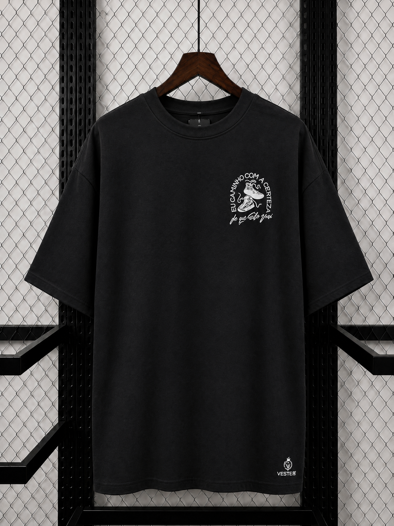 Camiseta Oversized Ele Virá
