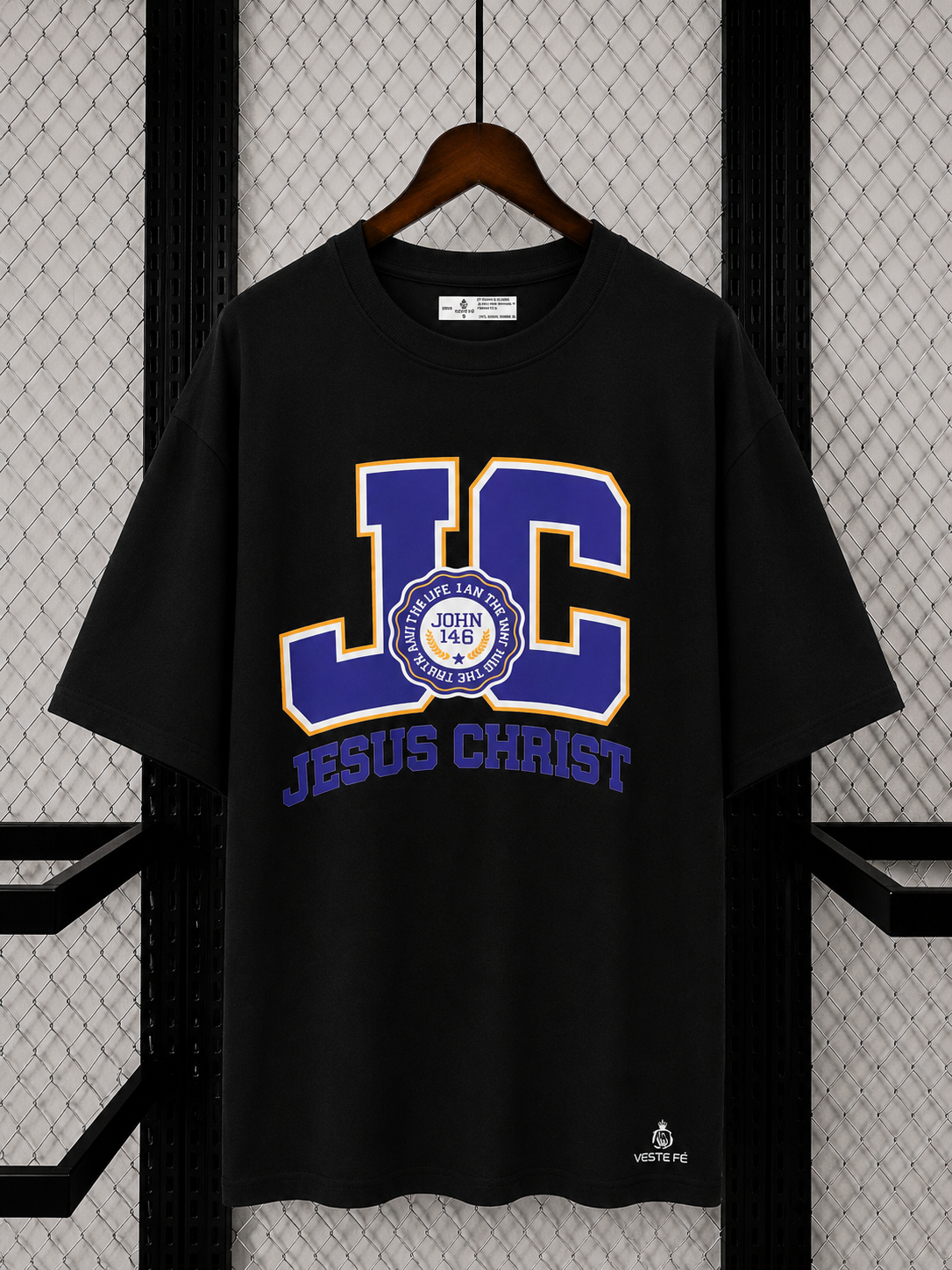 Camiseta Oversized Jesus Crist