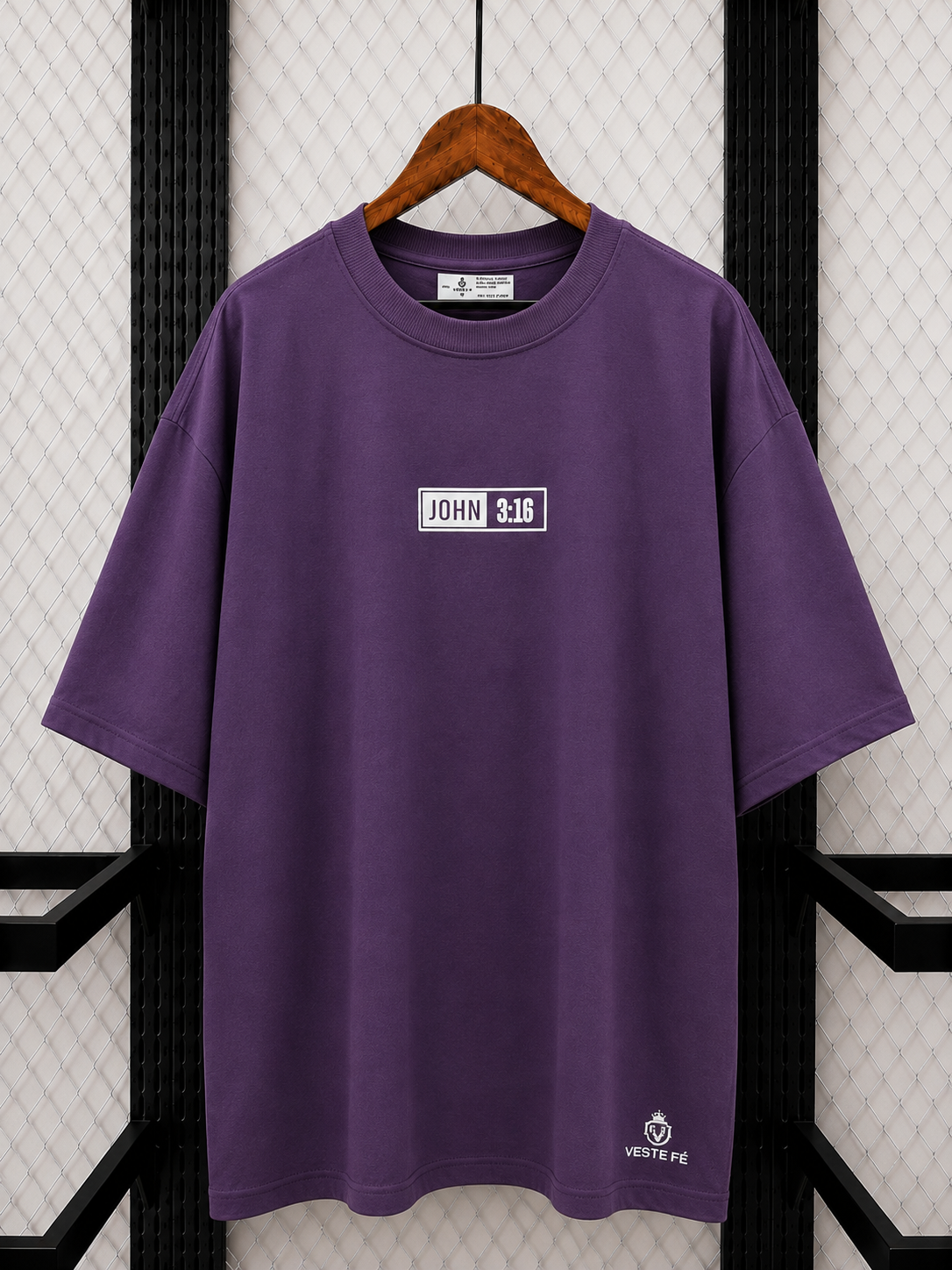 Camiseta Oversized Jhon 3:16