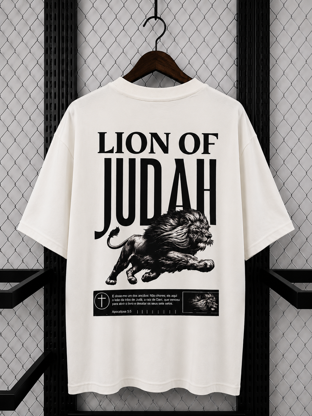Camiseta Oversized Lion Of Judah