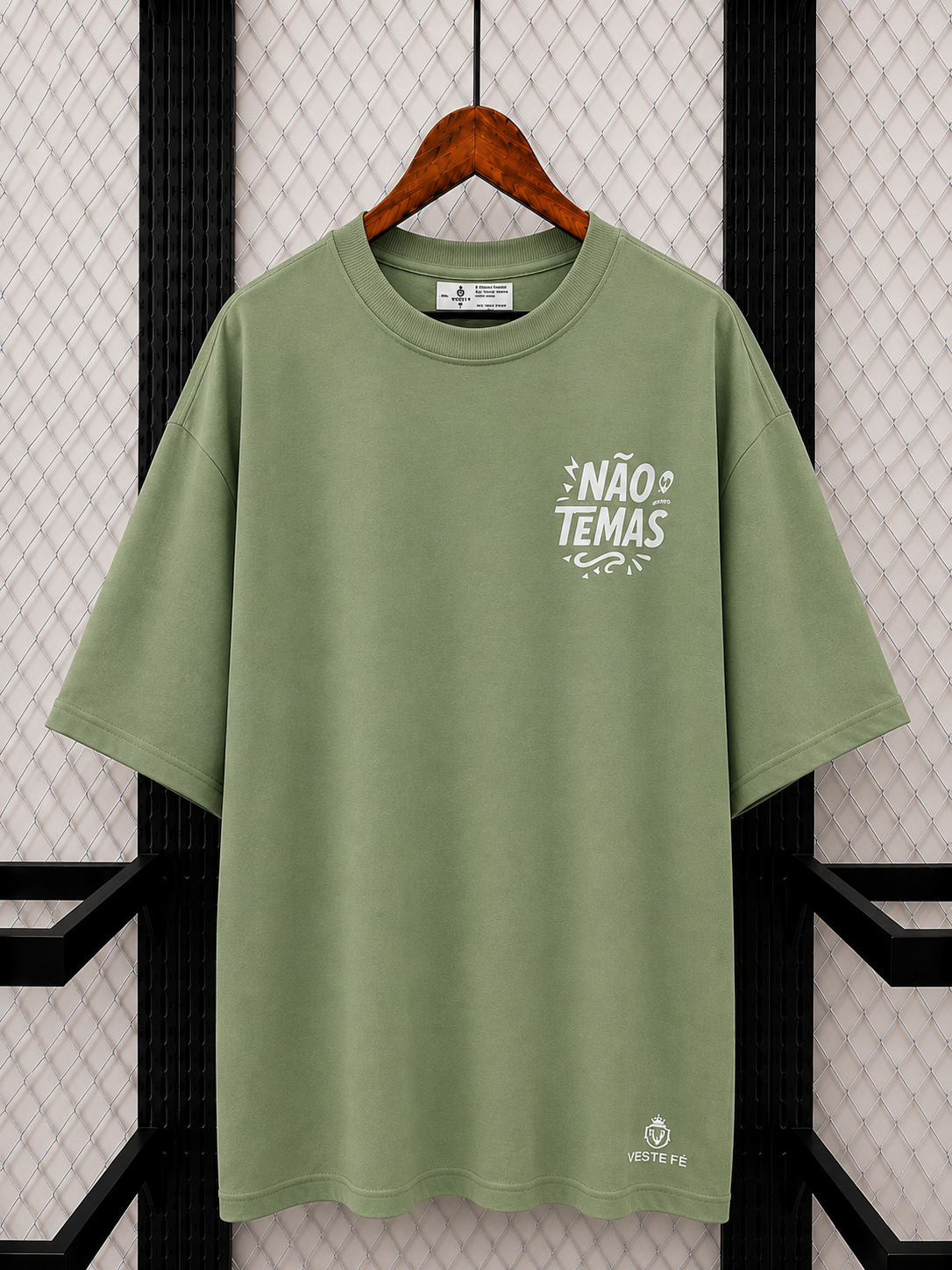 Camiseta Oversized Salmo 23:4