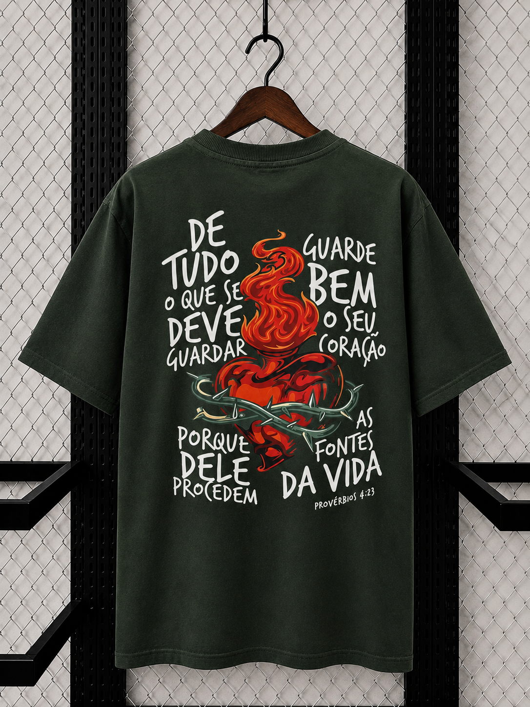 Camiseta Oversized Provérbios 4.23