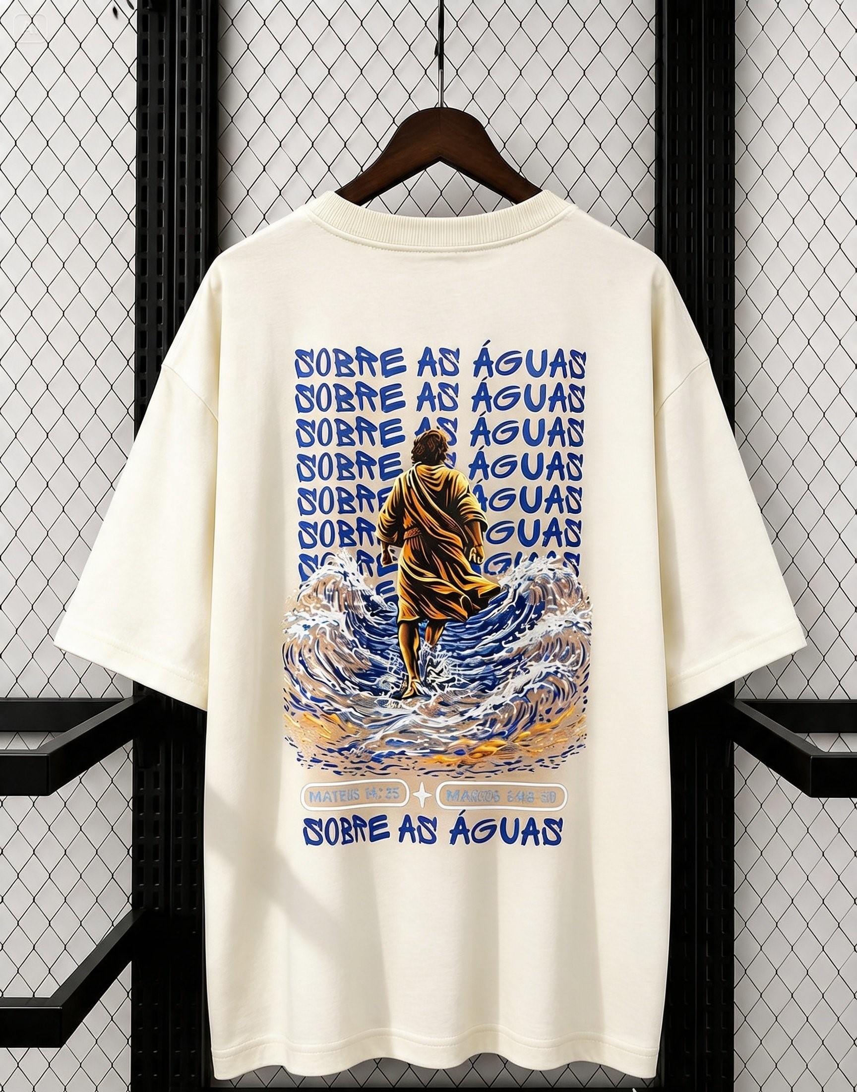 Camiseta Oversized Sobre As Águas